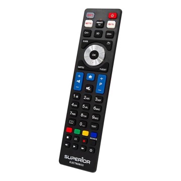 MK FLORIA Superior RC UNI TV Philips - Zamenski daljinski upravljač za TV marke PHILIPS 2xAAA