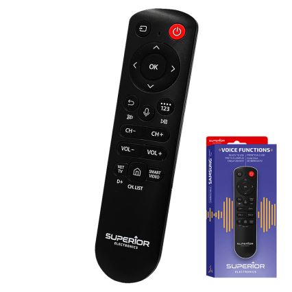 MK FLORIA Superior Samsung Voice - Zamenski daljinski upravljač za Samsung televizore 2xAAA