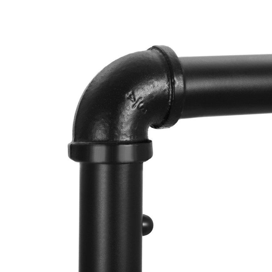 Mobilni stalak za kapute LINEA braon/crna