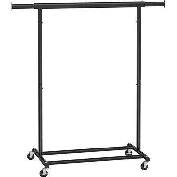 Mobilni stalak za odeću LINEA, crni
