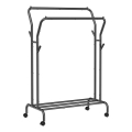 Mobilni stalak za odeću LINEA, crni