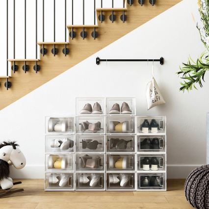 Modularni regal sa pregradama BOXIFY bela