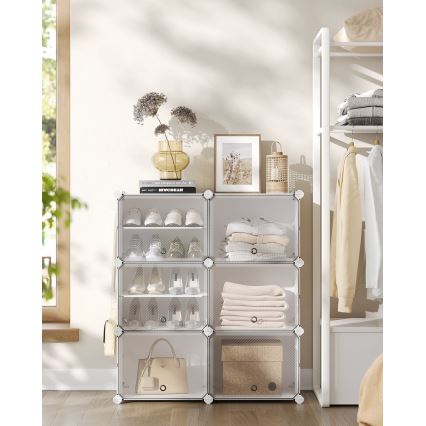 Modularni regal sa pregradama BOXIFY beo