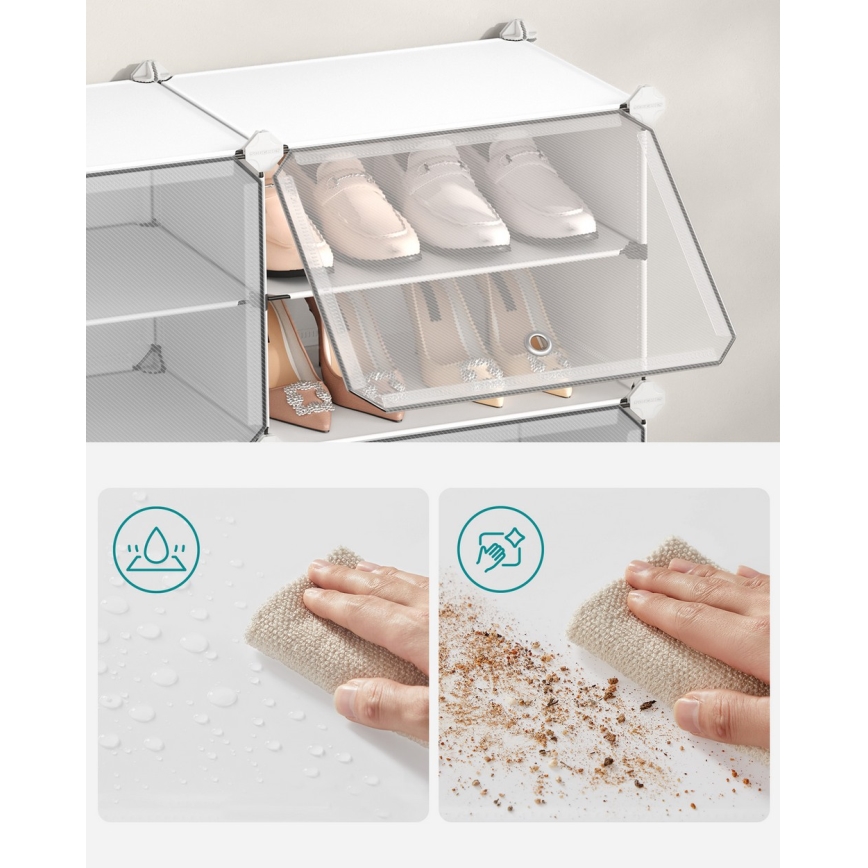 Modularni regal sa pregradama BOXIFY beo