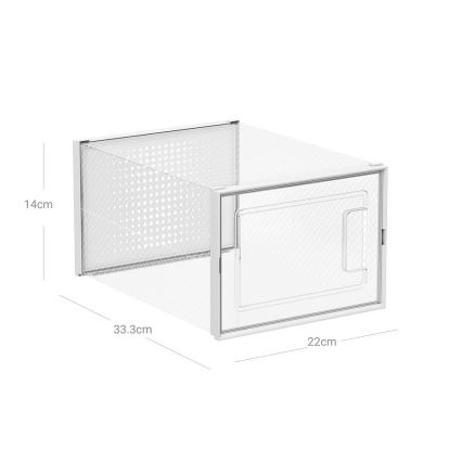 Modularni regal sa pregradama BOXIFY, beo