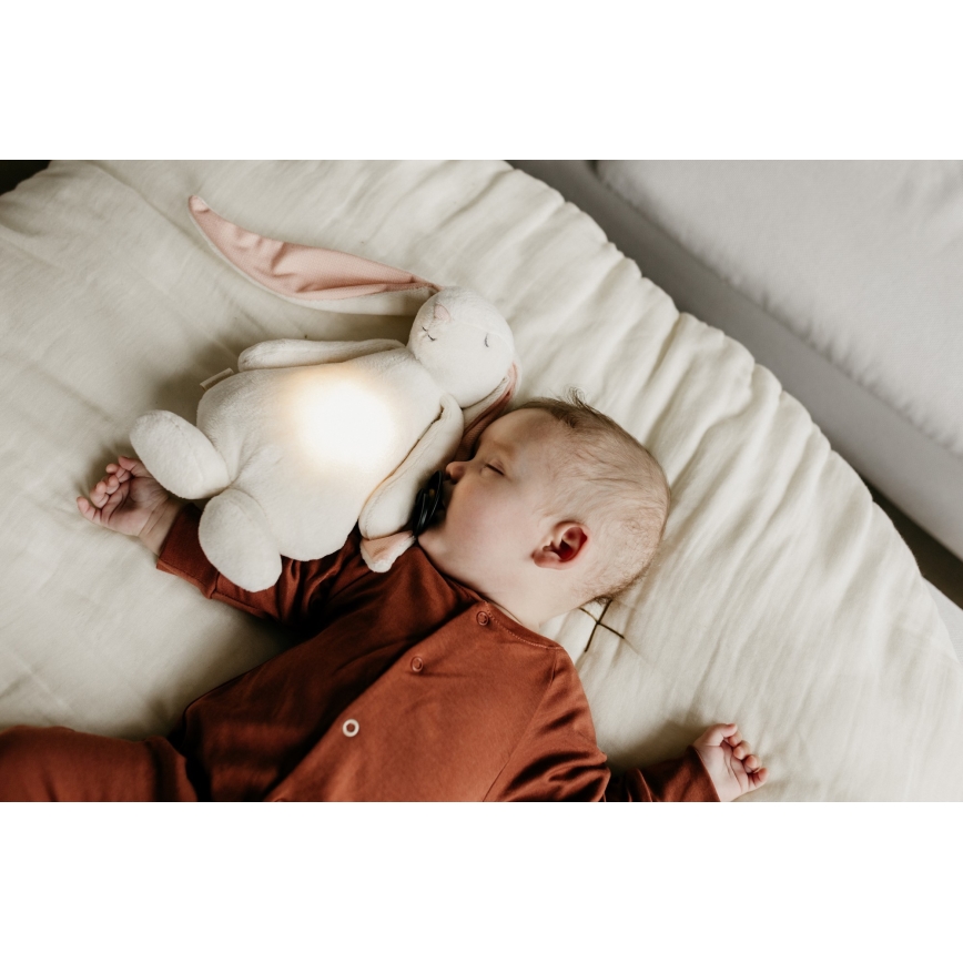 Moonie - Uspavivač sa melodijom i svetlom zečić 2.0 cloud