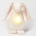 Moonie - uspavljivač sa melodijom i svetlom 2.0, zečić (boja puder)