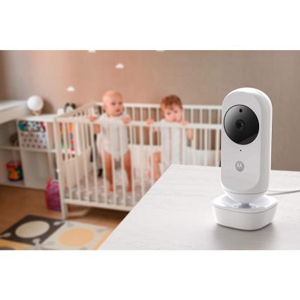 Motorola VM35-2 - Punjivi dečji video monitor sa 2 kamere, 2000 mAh