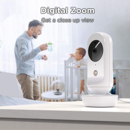 Motorola VM35-2 - Punjivi dečji video monitor sa 2 kamere, 2000 mAh