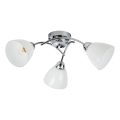 Nadgradni luster CLARA, 3xE27/15W/230V, sjajni hrom
