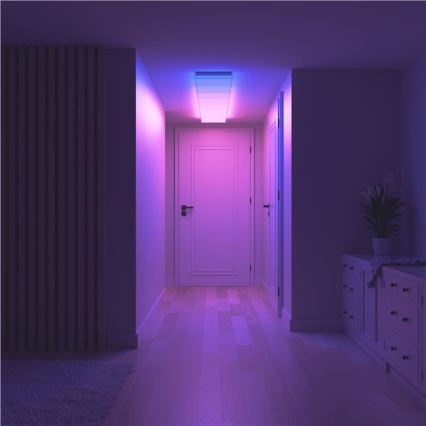 Nanoleaf - KOMPLET 3x LED RGBW prigušiva stropna svetiljka SKYLIGHT LED/18W/230V + 2xLED/16W/230V 2700-6500K Wi-Fi