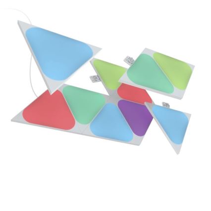 Nanoleaf - Komplet za proširenje 10x LED RGB prigušiva paneli TRIANGLES LED/0,5W/230V Wi-Fi