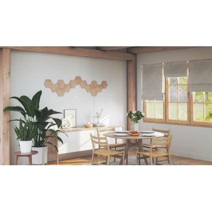 Nanoleaf - Komplet 13x prigušiva LED panel HEXAGONS LED/2W/230V Wi-Fi