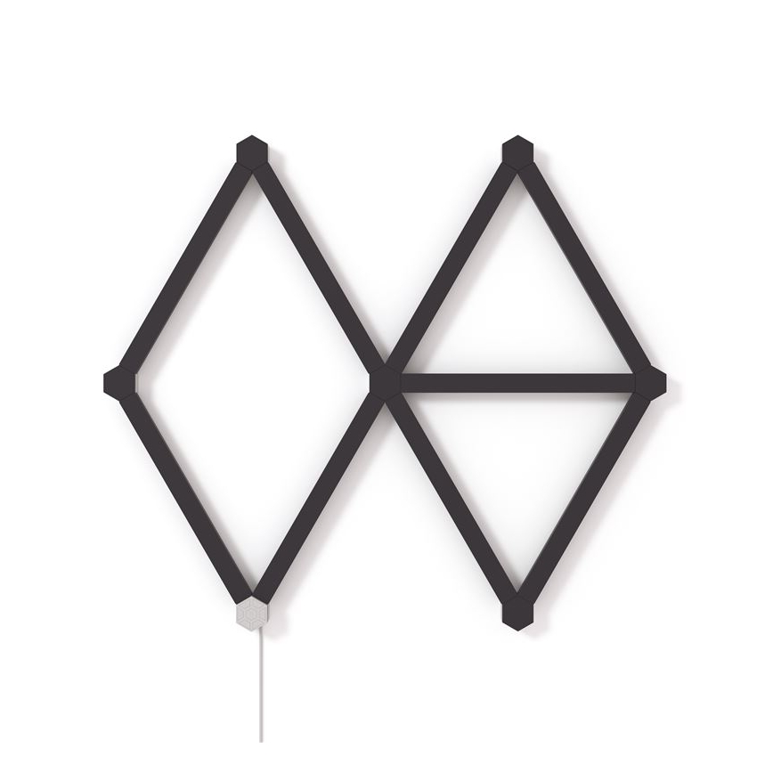 Nanoleaf - Set poklopaca za LINES šinu, 9 kom, mat crne boje