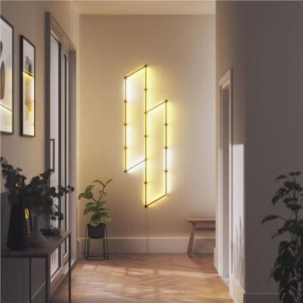 Nanoleaf - Set poklopaca za LINES šinu, 9 kom, mat crne boje