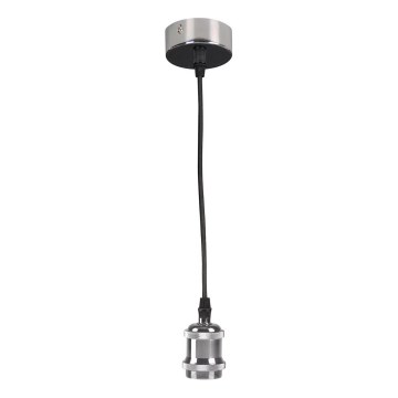 Napajni kabel 1xE27/20W/230V sjajni hrom