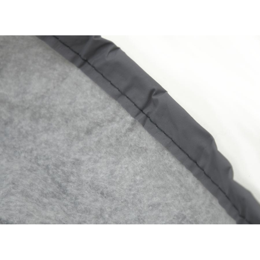 Navlaka za ognjište 93x58 cm siva