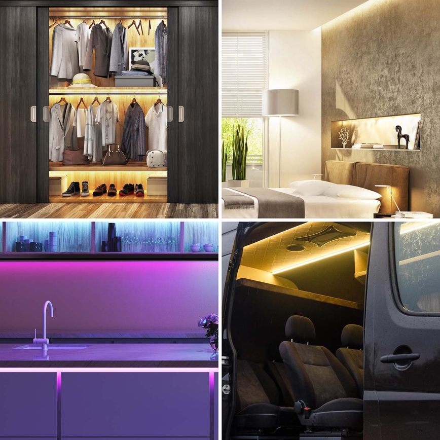 LED RGB prigušiva traka SmartLife 2,4m LED/4W/5V