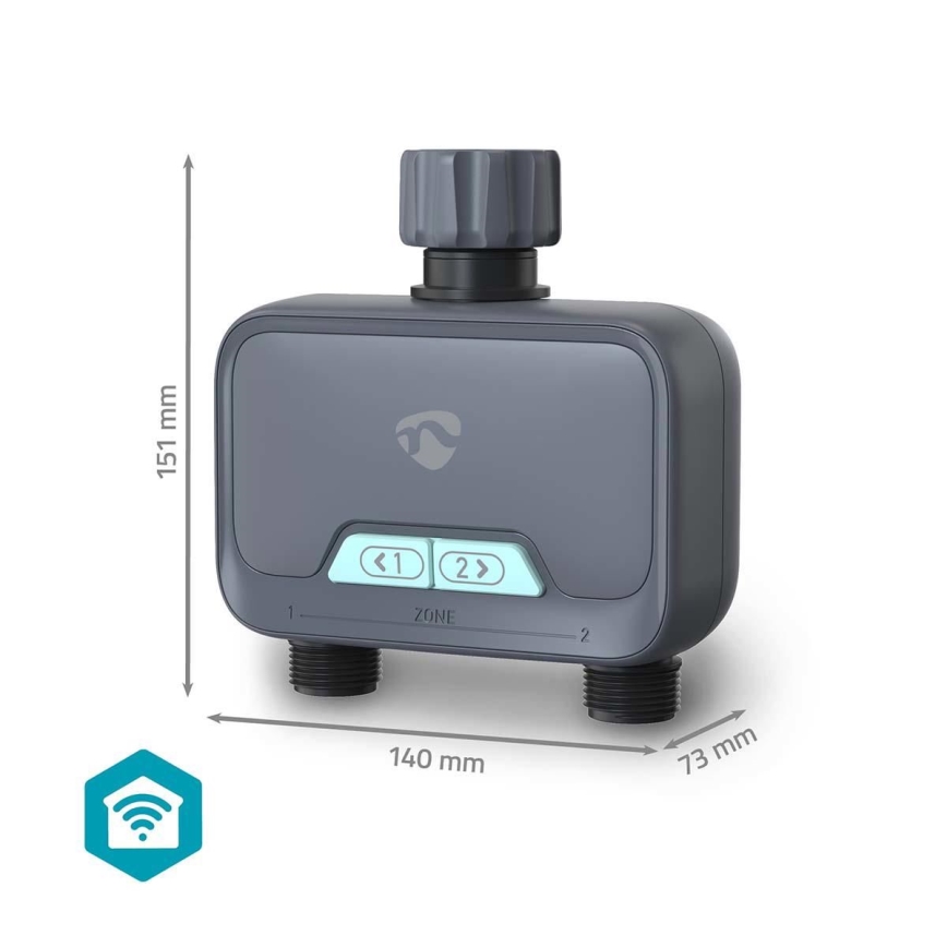 Prigušiva protoka vode 4xAA Wi-Fi Tuya IP54