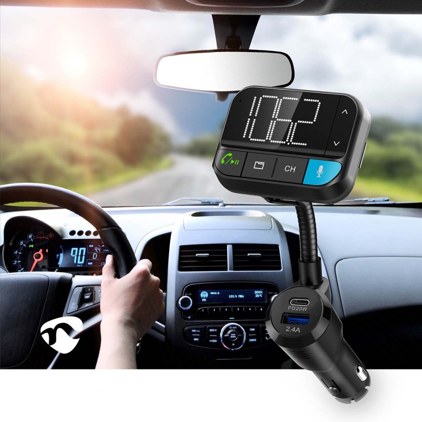 FM predajnik za automobil sa handsfree funkcijom