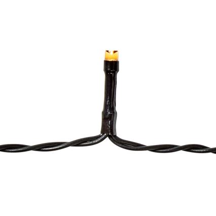 LED spoljašnji niz 96xLED/7 funkcija/3xAA 7,7 m IP44 topla bela