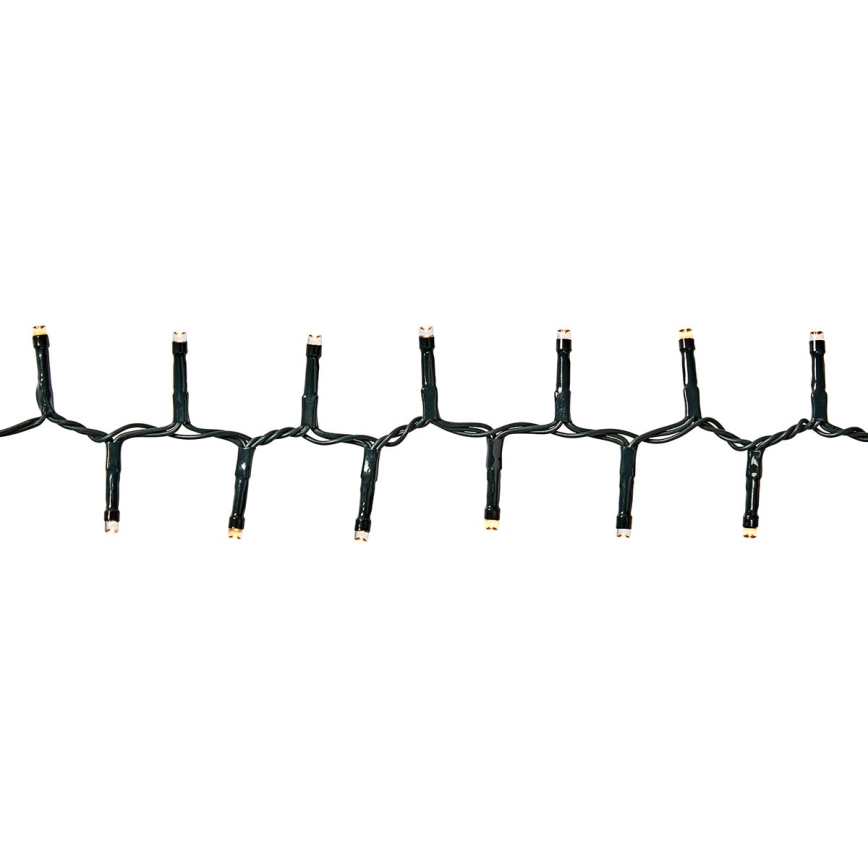 LED spoljašnji svetlosni lanac 400xLED/7 funkcija 11m IP44 toplo belo svetlo