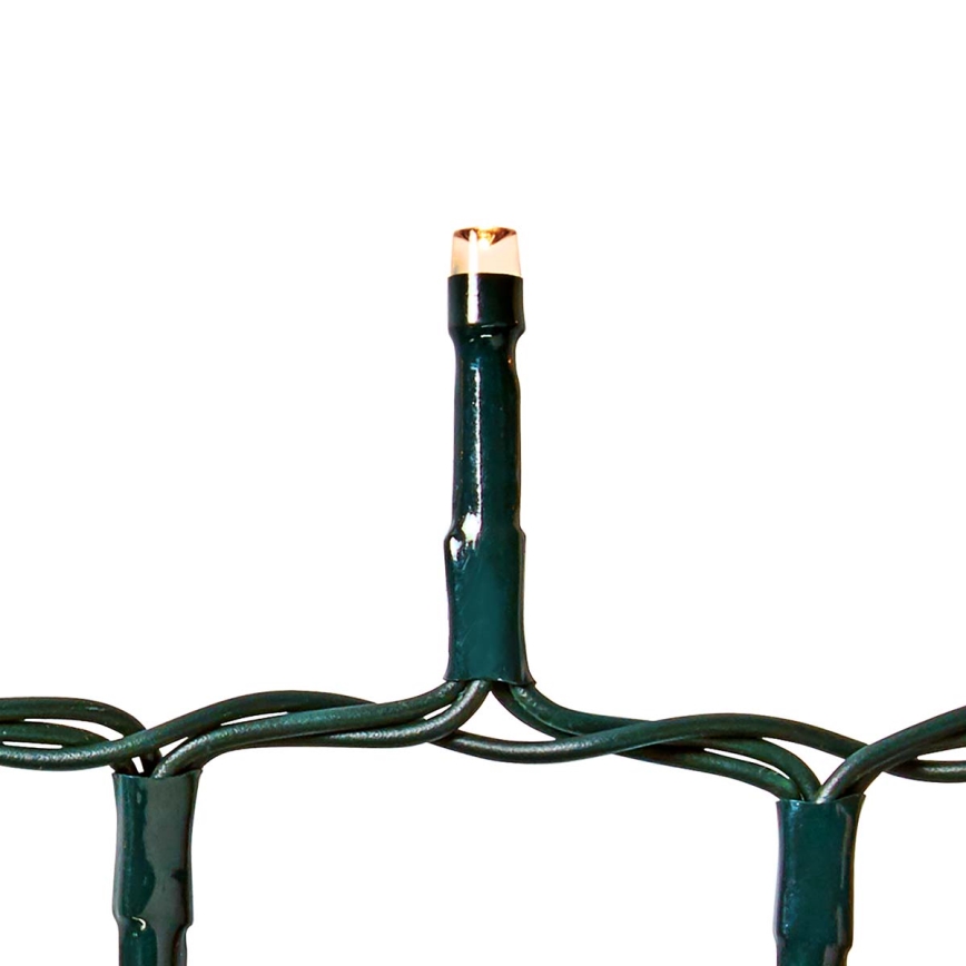 LED spoljašnji svetlosni lanac 400xLED/7 funkcija 11m IP44 toplo belo svetlo