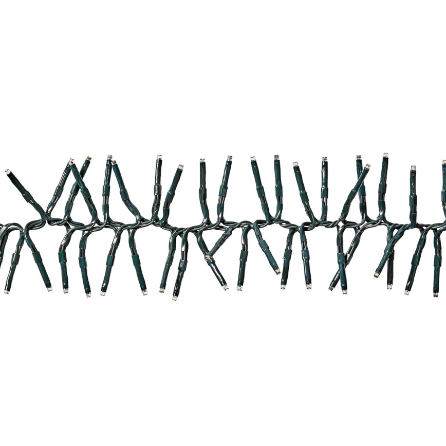 LED spoljni lanac 768 LED/7 funkcija, 8,6 m, IP44, topla bela