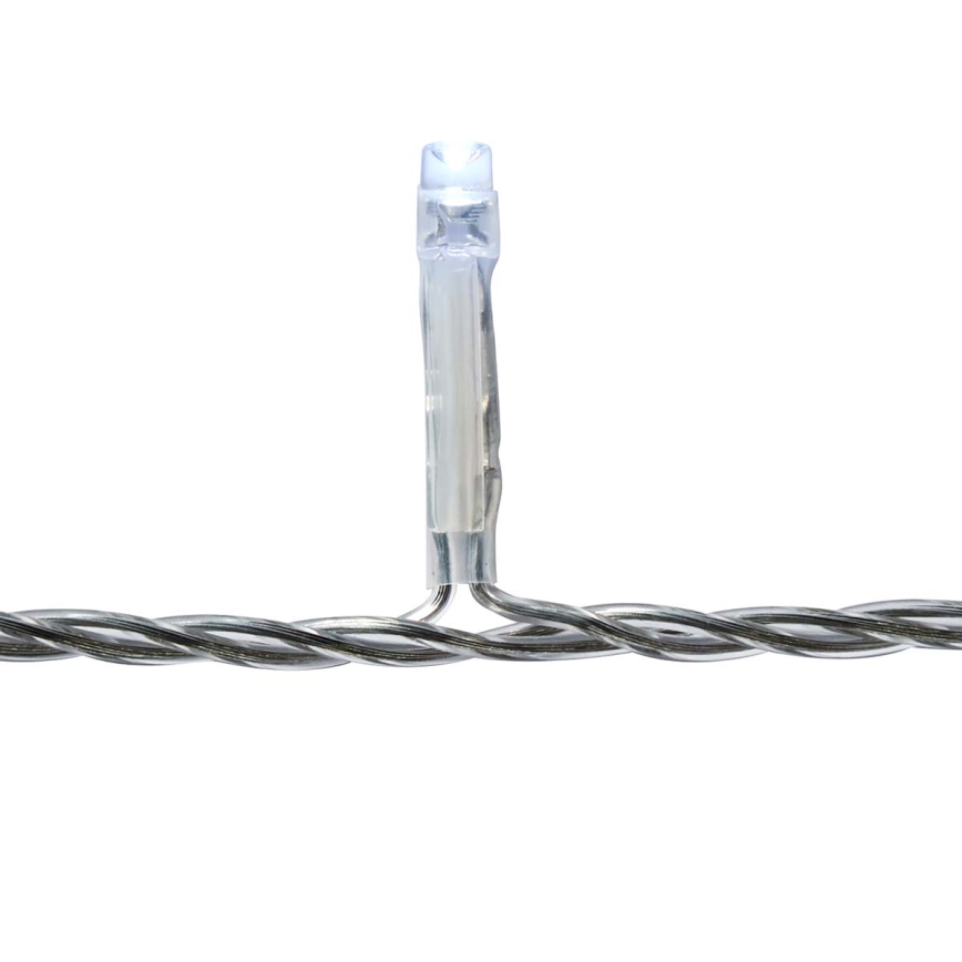 LED spoljašnja zavesa 360xLED/7 funkcija 14m IP44 hladna bela