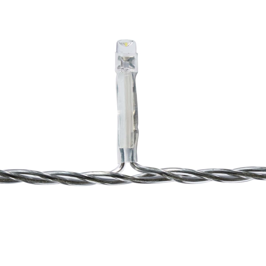 LED spoljašnja zavesa 360xLED/7 funkcija 14m IP44 hladna bela