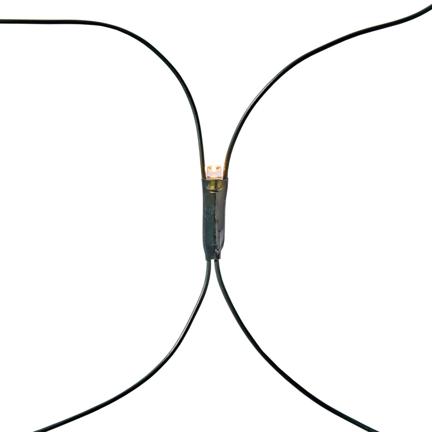 LED spoljašnja zavesa 160xLED/7 funkcija 5m IP44 topla bela