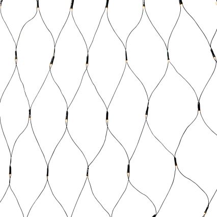 LED spoljašnja zavesa 320xLED/7 funkcija 6m IP44 topla bela