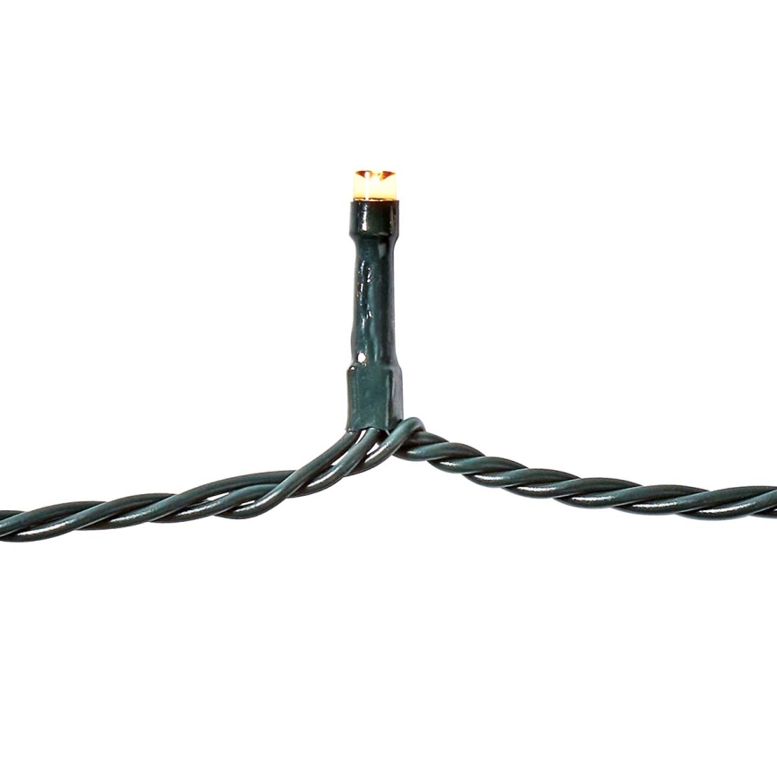 LED spoljašnji lanac 180xLED/7 funkcija 16,5m IP44 topla bela