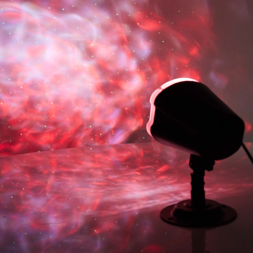 LED laserski projektor 6W/230V IP65 + daljinski upravljač