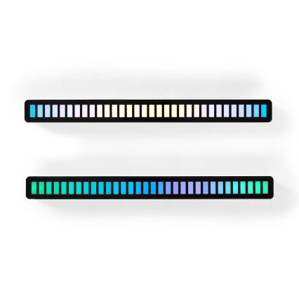 Komplet 2x RGB LED punjivih stolnih lampi, 250 mAh