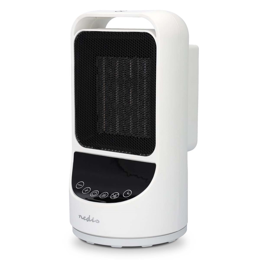 Ventilator Smartlife sa keramičkim grejačem 1000/1500 W, 230 V, Wi‑Fi (Tuya) + daljinski upravljač