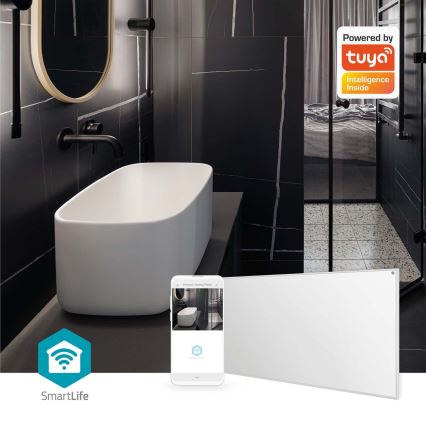 Infracrveni grejni panel 700W/230V 120x62 cm IP44 Wi-Fi Tuya + daljinski upravljač