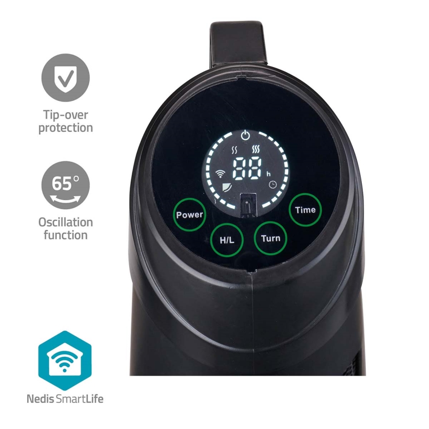 Spoljašnje grejno telo SmartLife 600/1200W/230V Wi-Fi Tuya IP24