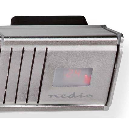 Spoljni električni grejač 2000W/230V IP65 + daljinski upravljač.