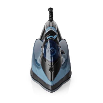 Parna pegla 2600W/230V crna/plava