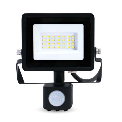 LED reflektor sa senzorom pokreta i sumraka za utičnicu LED/20W/230V IP44