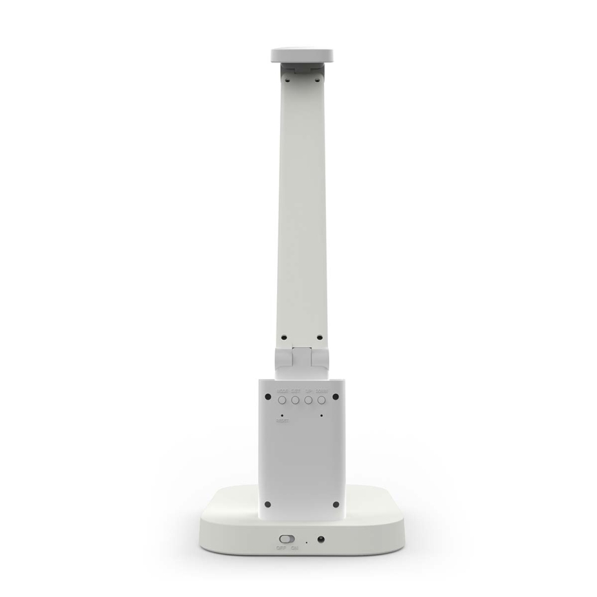LED prigušiva punjiva dodirna stolna lampa sa displejem LED/7,5W/1200 mAh 3000/4000/5700K CRI 90 bela