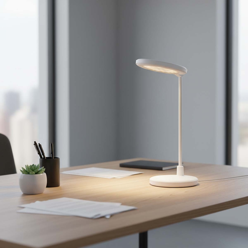 LED prigušiva punjiva dodirna lampa sa ogledalom LED/6W/1200 mAh 3000/4000/5700K CRI 90 bela