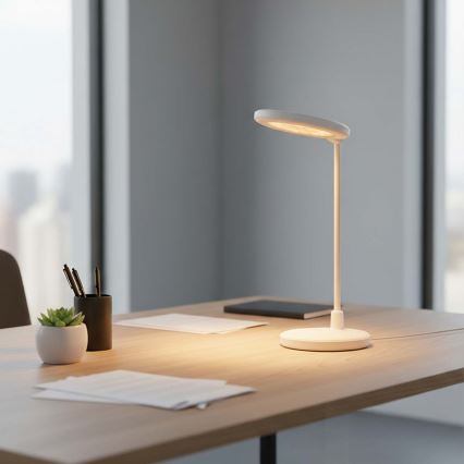 LED prigušiva punjiva dodirna lampa sa ogledalom LED/6W/1200 mAh 3000/4000/5700K CRI 90 bela