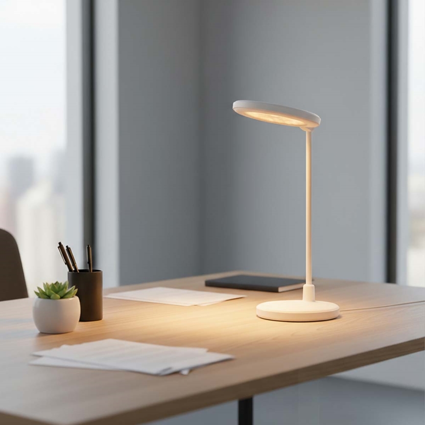 LED prigušiva punjiva dodirna lampa sa ogledalom LED/6W/1200 mAh 3000/4000/5700K CRI 90 bela