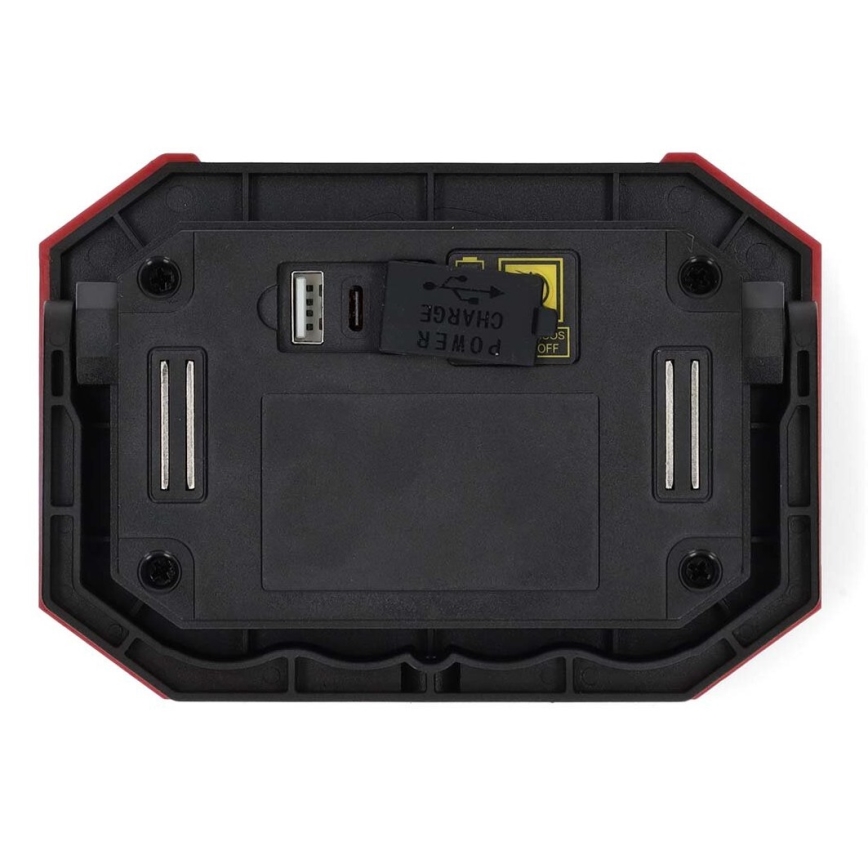 LED prigušiva punjivi reflektor sa power bankom LED/10W/3000 mAh IPX2