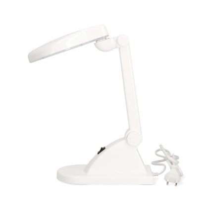 LED stona lampa sa lupom LED/6W/230V bela