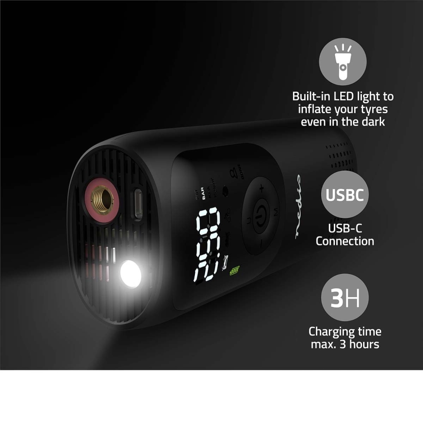 Digitalni džepni kompresor 4000 mAh 5V