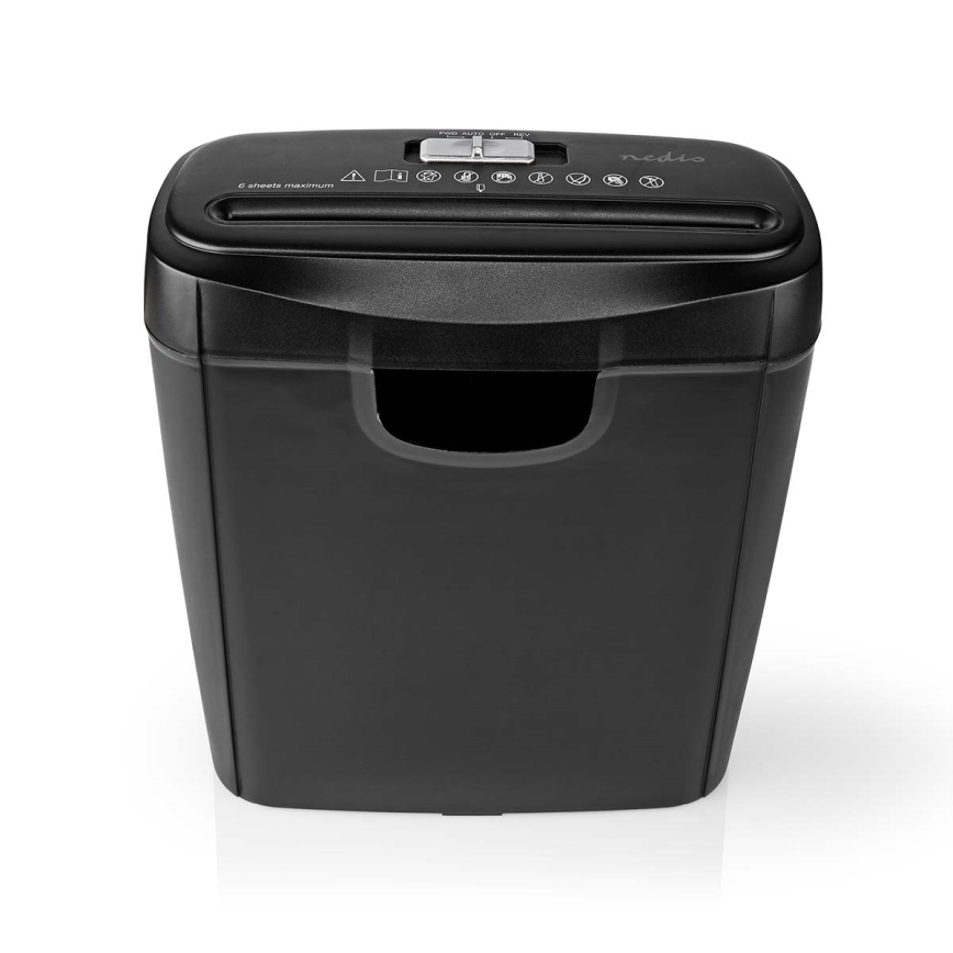 Skartovač papira A4, zapremina 10 l, 230 V, crne boje