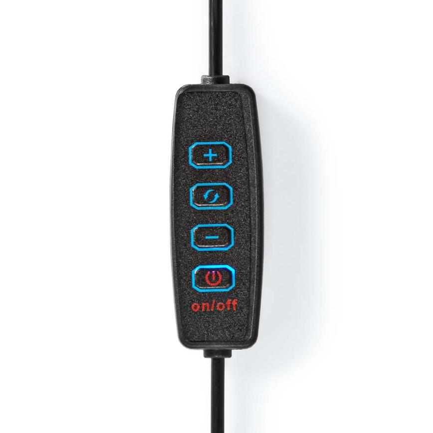 LED prigušiva lampa sa stativom i držačem za snimanje vlogova LED/6W/USB 2700-6700K